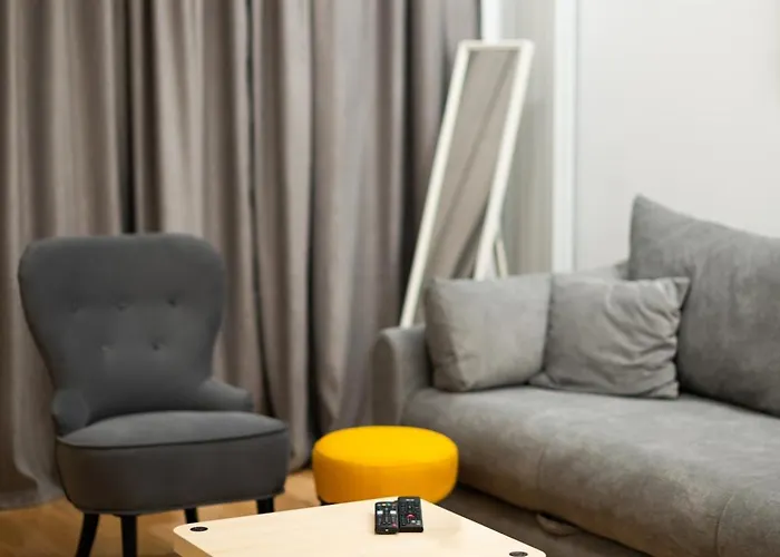 Apartament Center - The Port With Terrace & Garage Belgrad